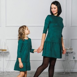 Комплект платьев мама+дочка 
