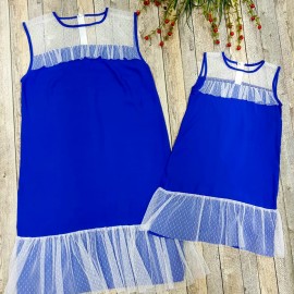 Комплект платьев для мамы и ребенка 