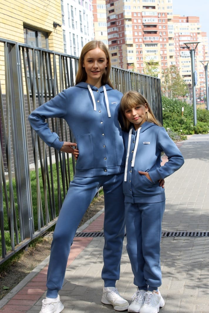 Family look костюмы с начесом